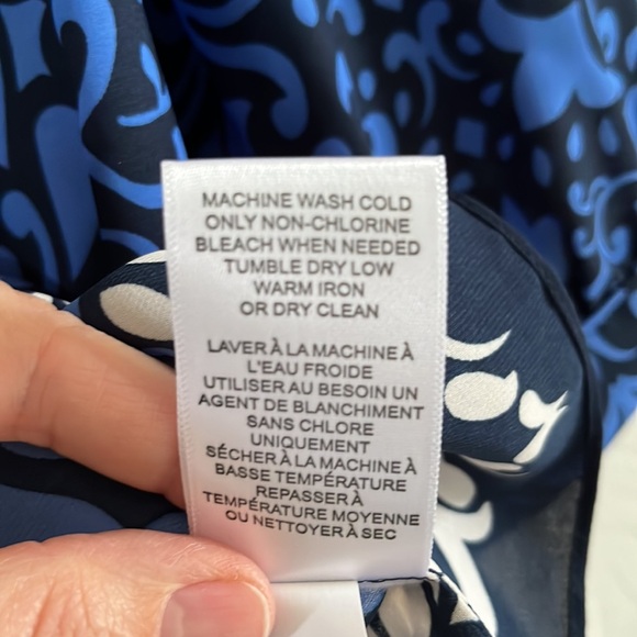 Banana Republic Blouse Tunic 3/4 Sleeve size small - Picture 10 of 11